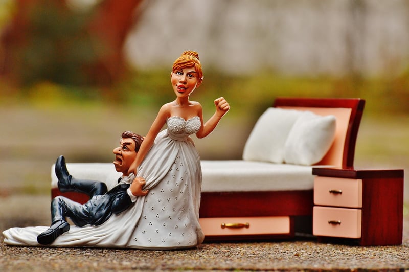 Forest Wedding Couple